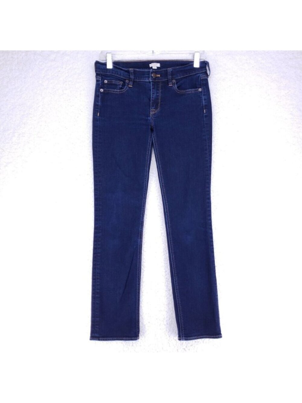 J.Crew Straight and Narrow Stretch Jeans Women Size 26/29 Mid Rise Denim Pants
